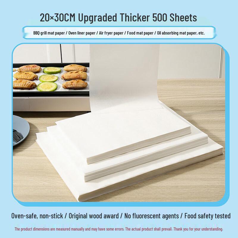 

Non-Stick Silicone Baking & BBQ Paper Liners