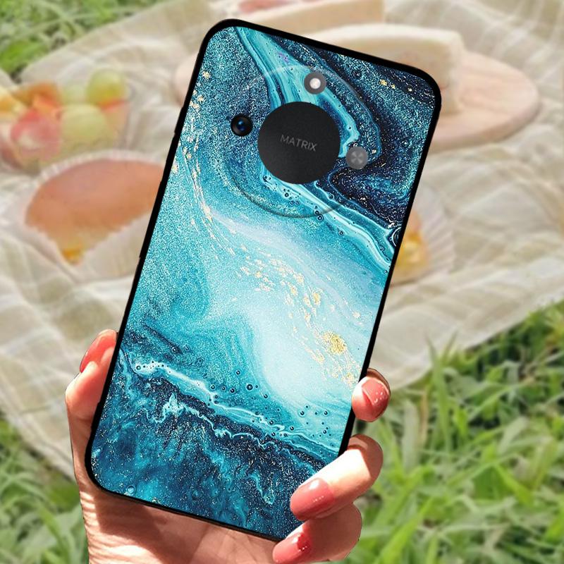 For Honor X9C Smart 5G Case Shookproof Silicone Soft TPU Phone Bumper Cover For Huawei Honor X9C 5G Cartoon Fundas Coque Cases