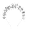 Women Retro Tiaras Hair Accessories Hair Hoop Gold Leaf Head bands