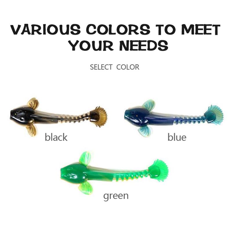 1 Pcs Soft Fishing Lure 2.5G6.5Cm/5.3G9Cmbright Color Swimbait Worm Lure For Fishing Bait