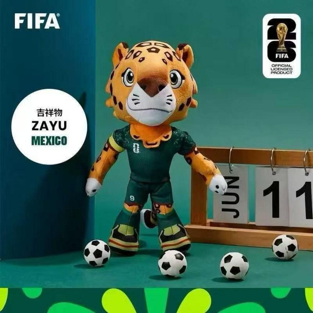 2026 FIFA Severoamerický Mistrovství světa Maskot Postavička Panenka Klíčenka Klíčenka Figurka Postavička Klíčenka - Klíčenka