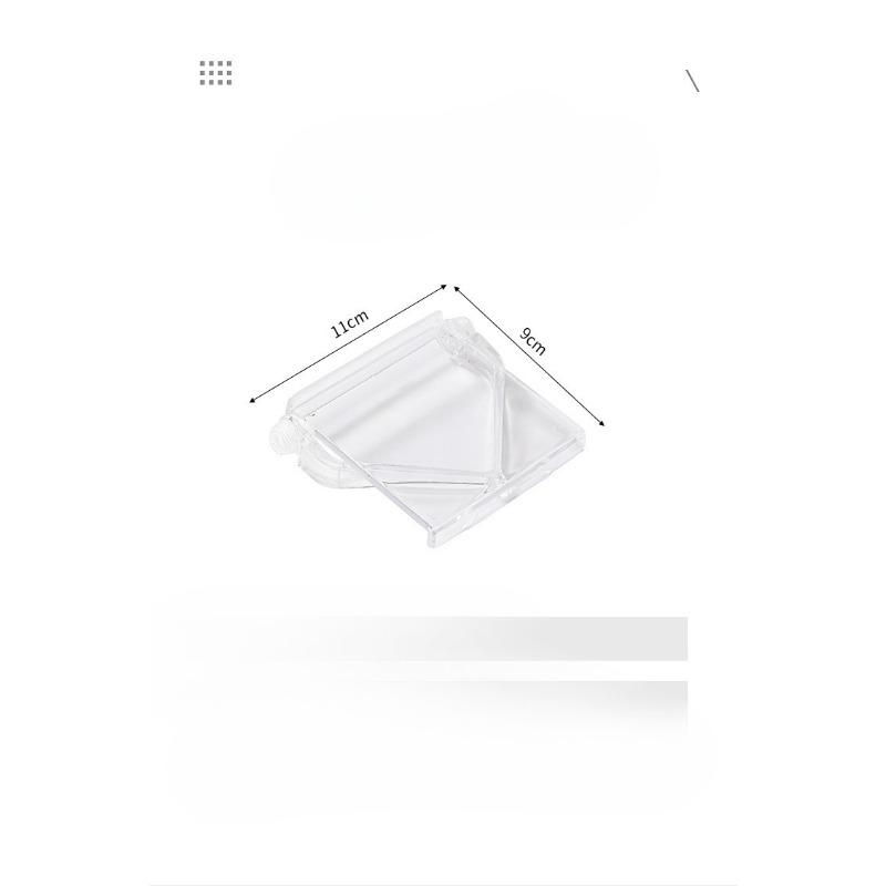 

Маленькая, без отверстий, простая и прозрачная полка для хранения над экраном дисплея и регулируемая подставка для роутера над телевизором прозрачный белый