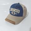 Men'S Adjustable Washed Cotton Shark Embroidery Baseball Cap Distressed Sun Hat For Outdoor Fishing Travel