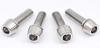 EGWORKS 64 Titanium Bolts for with Set of 4 High-Strength ULTRA-Ti™ Stems, M5/18mm, Washers,