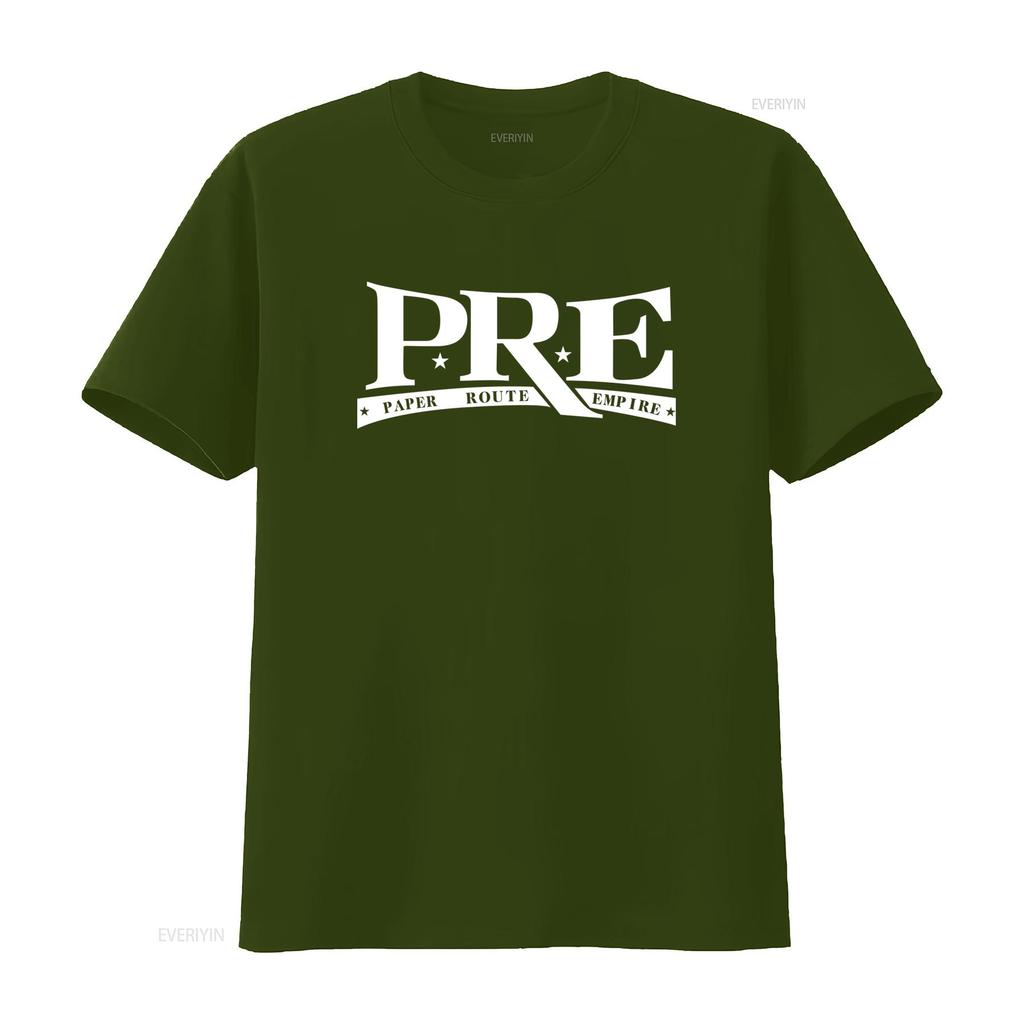Nowa Limitowana Koszulka z Nadrukiem Logo Raper Hip Hop Muzyka Trasa Papierowa S 4XL vintage Prana Oddychająca Rozciągliwa Miękka moda