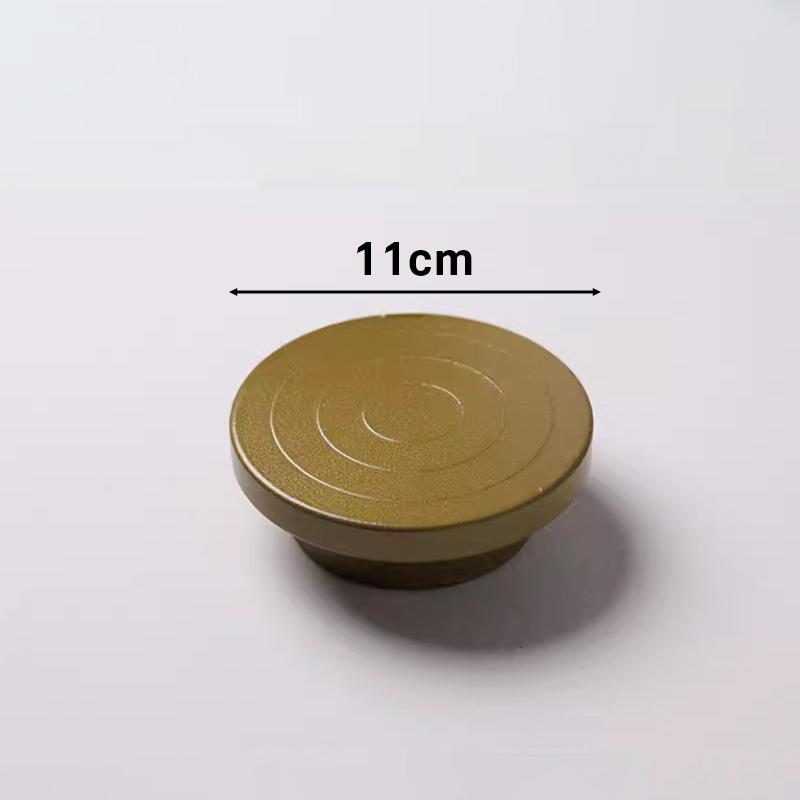 11/15/20/25/30cm Pottery Wheel Aluminum Turntable Clay Tools Double-Sided Cake Pottery Turntable Sculpture Ceramics Cake Stand