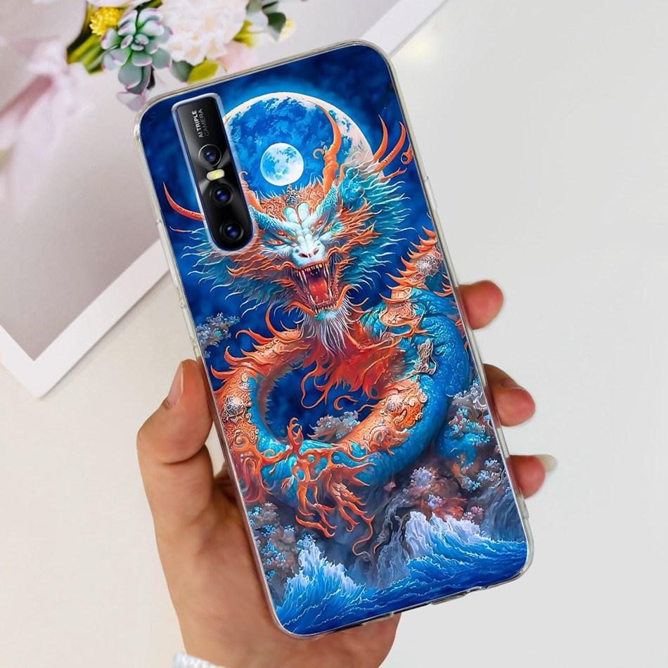 For Vivo V15 Pro Case Vivo V15 V15Pro Vivo_1818 Vivo_1819 Fashion Cool Pattern Soft Silicone TPU Phone Cases