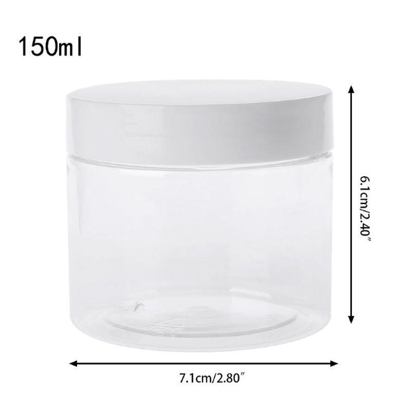 150ml Container Foam Storage Box Mud Light Clay Jar