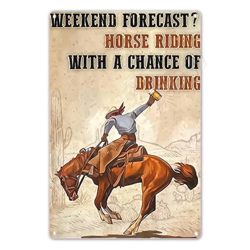 West Cowboy Tin Sign, I'm Your Huckleberry Vintage Metal Sign, Wall Art Poster, Dominic Sign for Bar, Garage, Cafe, Decor