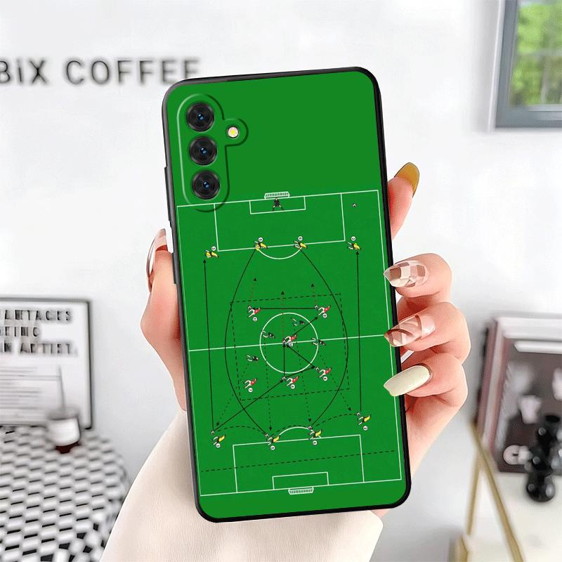 Football Soccer Tactics Time Soft Phone Case for Samsung A17 A37 A57 A16 A26 A36 A56 A15 A25 A35 A55 A14 A24 A34 A54 A13 A23 A33