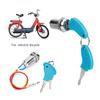 Electric Scooter Power Source Lock All Metal Electric Door Locking Ignition Key Switch Lock