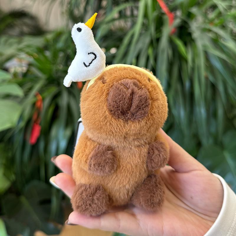 Kapibara Puppe Capybara Plüschtiere Kinder Jungen und Mädchen Rotznasenbär Puppen Hässlich Süße Puppe Geburtstagsgeschenk