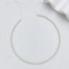 1String, Purple Yellow White Natural Freshwater Pearls, Handmade Flat Pearl Beads for Jewelry Making DIY Crafts (Beads 3-3.5mm, Length 36cm)