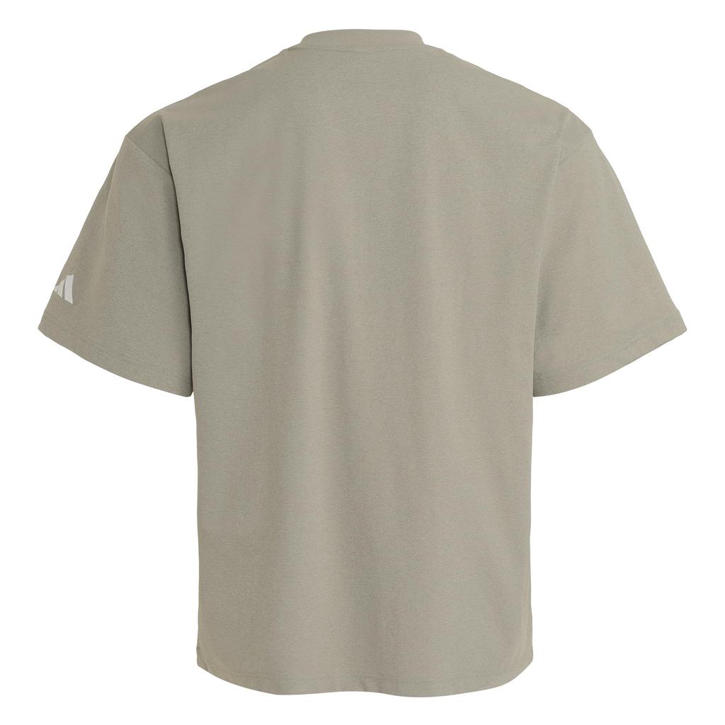 COOL BASIC IS208 Silver Pebble 2L [Adidas] Short-Sleeve T-Shirt Men's (KW6202)