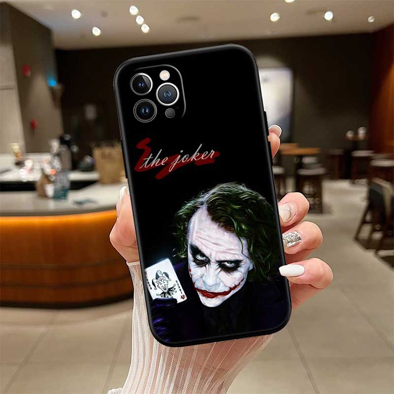 RE40 Joker New High-End Shell Phone Case for iPhone 16 15 14 13 12 Pro Max Plus Mini