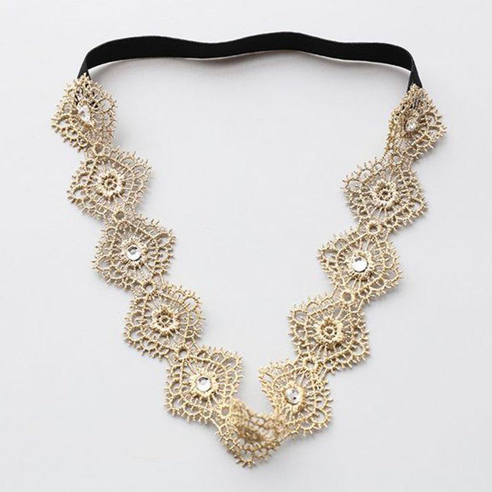 Iikuru Baby Hairband for Baby Hair Hair 32 [2-piece Set] Girls, Accessories, Lace, Wedding, Children, Newborn, Ceremony, Ornament, 2-piece Set, Y774,