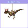 Colorful Cartoon Acrylic Dinosaur Christmas Tree Decor For Family Holiday Celebrations