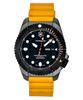 Dive Pro Каучуковый ремешок Матовый черный циферблат Автоматические Дайверские 241996 300М Мужские часы