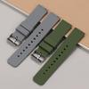 12/14/16/18/20/22/24mm Silikon Uhrenarmbänder Weiches Schnellverschluss Gummi Uhrenarmband für Samsung Galaxy für Huawei UhrenarmbänderGürtel