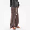 Black Jeans Men's American High Street Trendy Brand Loose Wide-leg Trousers Summer Versatile Straight Retro Heavy Pants