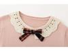 Plus Size Women's Winter Doll Collar Sweater - Age-Reducing Casual Knitwear, 2025