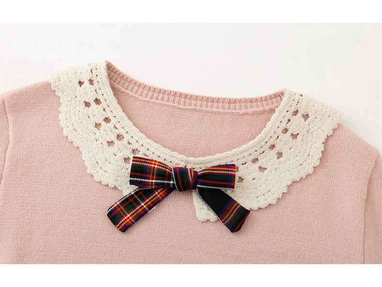 Plus Size Women's Winter Doll Collar Sweater - Age-Reducing Casual Knitwear, 2025