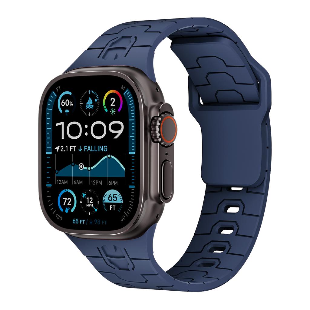 Silicone Strap for Apple watch 10 band 46mm 45mm 44mm 49mm 42mm 41mm 40mm Sport bracelet correas iWatch series 9 8 7 SE ultra 2