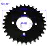 Motorcycle 25T/31T/32T/37T/41T/48T Rear Sprocket 428 Chain Disc 48MM For ATV Go Kart UTV Buggy Golf Cart Quad Bike Accessories