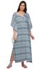 Moomaya Womens Long Maternity Kimono Sleeves Button Down Maxi Dress Kaftan
