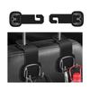 Xawslife Car Headrest Hooks, Set of 2, Convenient Goods, Car Hook, Luggage Hanger, Load