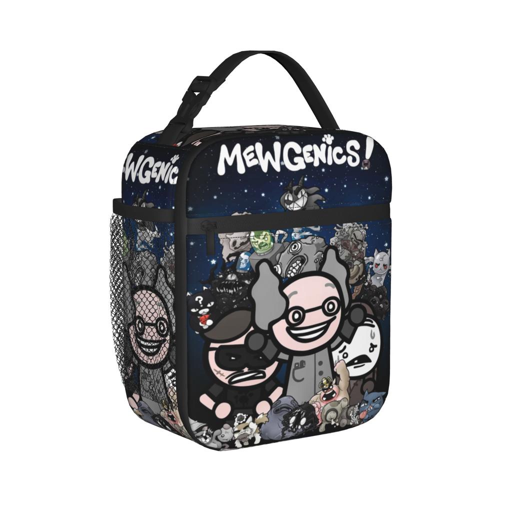 Mewgenics Insulated Lunch Bags for Men Women Storage Food Box Leakproof Cooler Thermal Lunch Boxes For Work