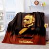 1PC Godfather Godfather Blanket Soft Comfortable All Seasons Suitable Sofa Office Travel Home Use Makes Great Gift
