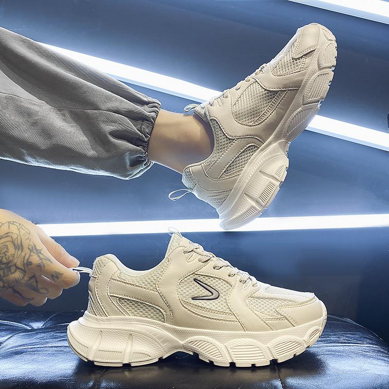 22 New Casual Sports Shoes Thick-soled Breathable and Light Running Dad Shoes