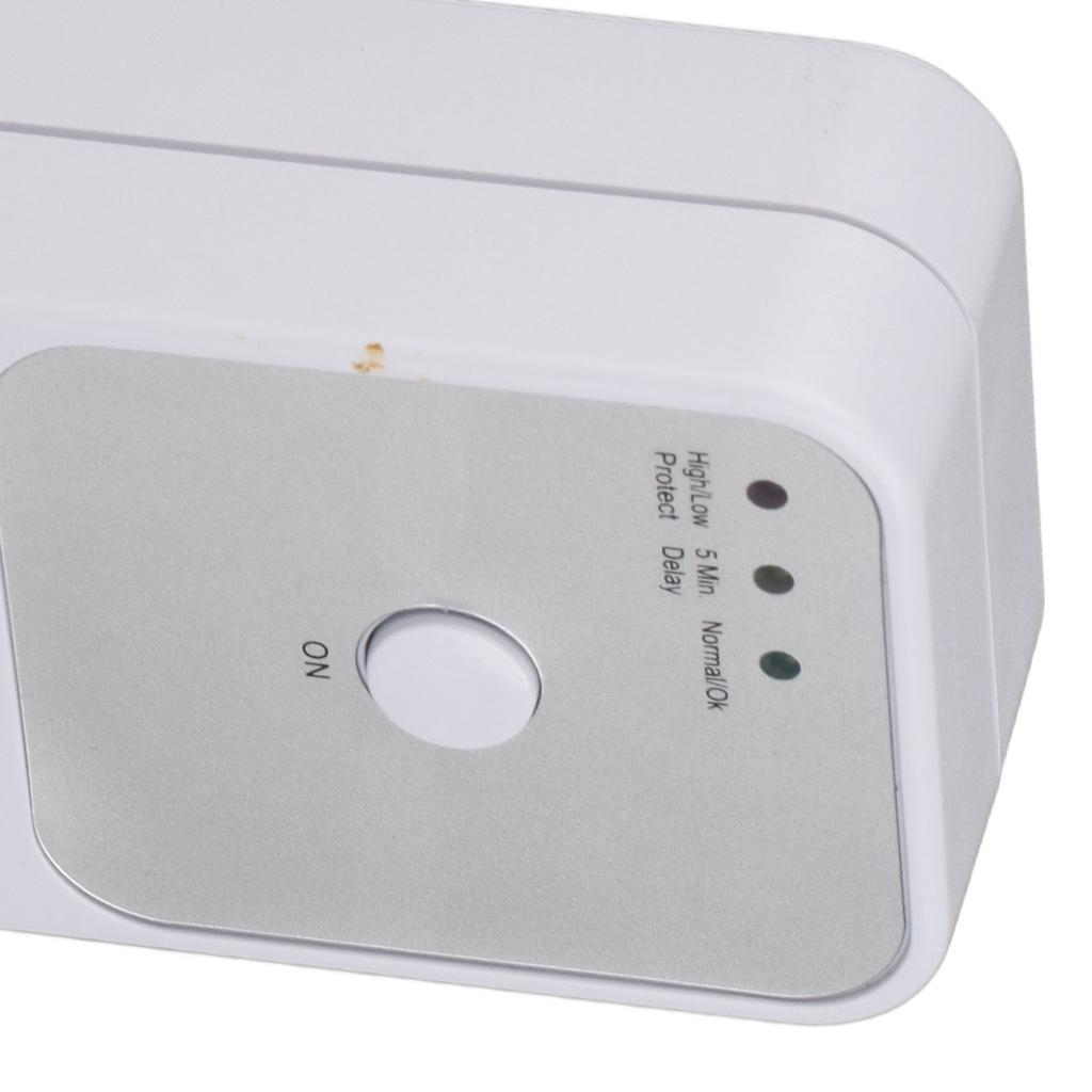 Refrigerator Voltage Protector Washing Machine Voltage Protector 5‑6 Minutes Delay US Plug AC 120V PC for Household Appliances