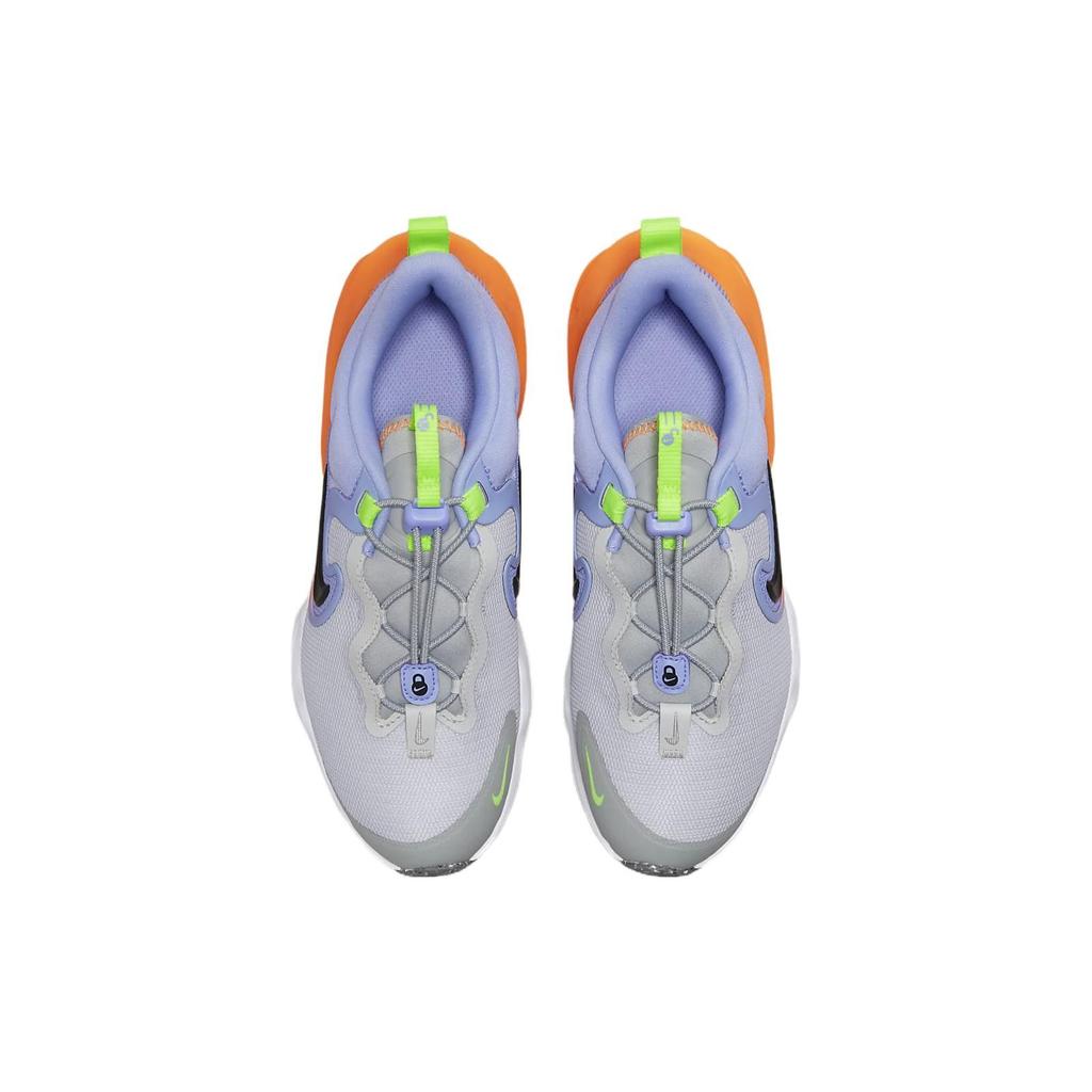 Nike Run Flow GS Photon Dust Purple Pulse Kids Sneakers Grey Total-Orange Black DR0472-002
