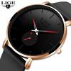LIGE New Fashion Sports Mens Watches Top Luxury Waterproof Simple Ultra-Thin Watch Men Quartz Clock Relogio Masculino