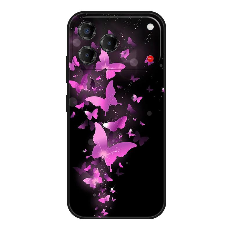 Für TCL NxtPaper 70 Pro Hülle Marmor bemalt Weiche matte Silikon-Rückabdeckung für TCL Nxtpaper 70Pro Handyhülle T807D T807W T807E
