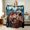 Hogwarts Four Houses Flannel Blanket Soft Warm Fleece Blanket For Living Room Air Conditioner Room Lightweight Home Decor Gift For Friends