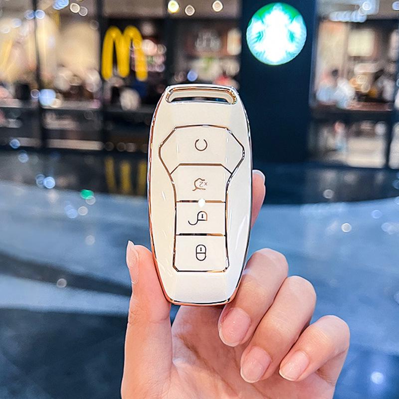 BYD Key Case for Song PLUS/Tang DM/E9 2019/Pro DMi - Female Key Shell & Buckle