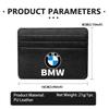 ZDNE2 Car Leather Wallet Clip Driver License ID Card Storage Holder For BMW X3 X5 M5 M3 E46 E90 E60 F10 E39 F30 E36 G30 E87 E70