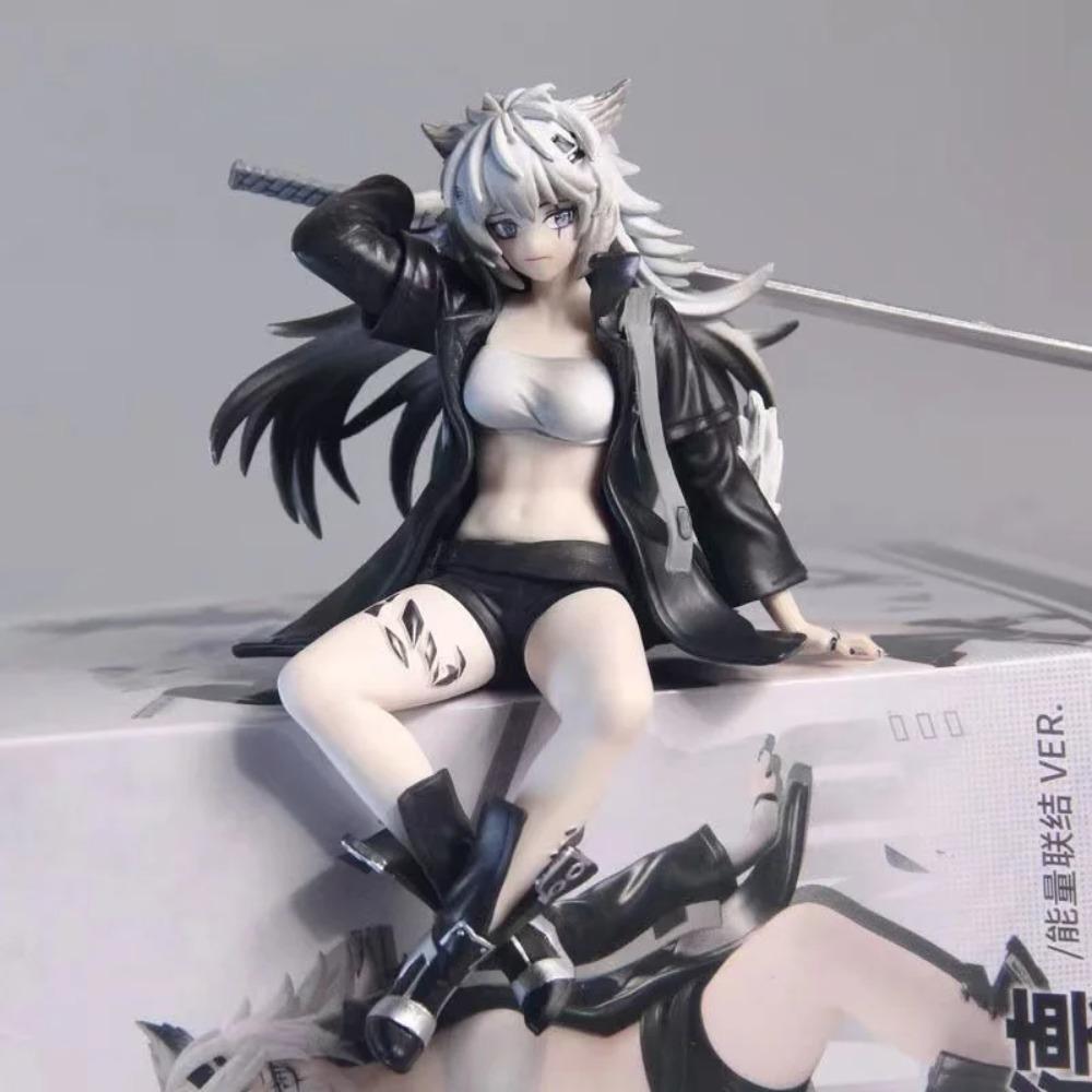 Kawaii Anime Wolf Girl Figure, Pvc Collectible Model, Desktop Decor Gift For Fans
