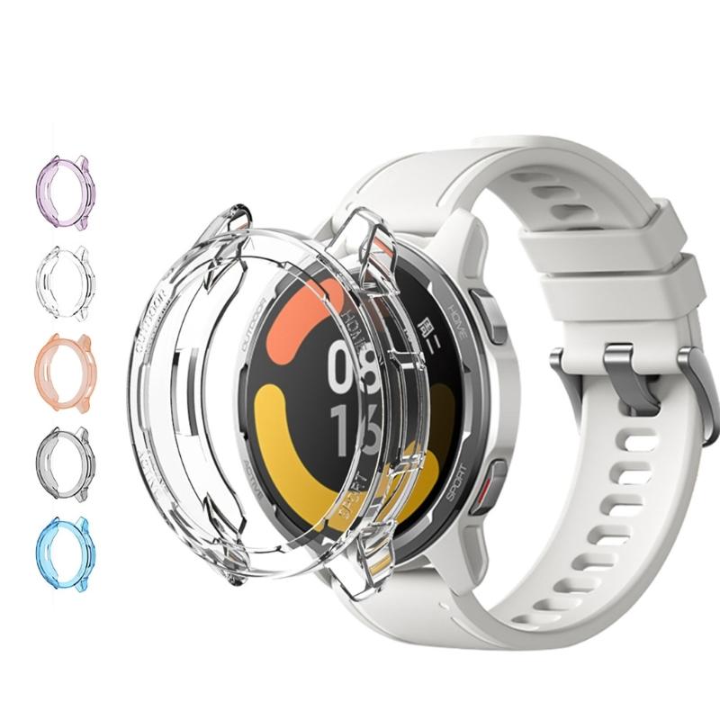 Screen Protector for Case for XiaoMi Mi Watch S1 Active Cover Scratched Resistant Protective Cover Bumper for Shell