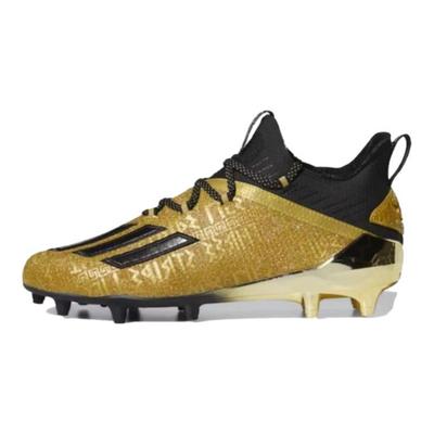 Adizero Royalty Three Stripe Life Print Unisex Sneakers Gold Gold-Metallic Core-Black EF8597