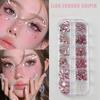 Crystal Facial Tattoo Festival Jewels Self-Adhesive Body Gems Stickers Bling Rhinestones Makeup Face Eye Sticker For Party