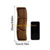 F26C Durable User Friendly Bamboos Snacks Tray For Home Camping And Outdoor Parties With Multiple Compartments