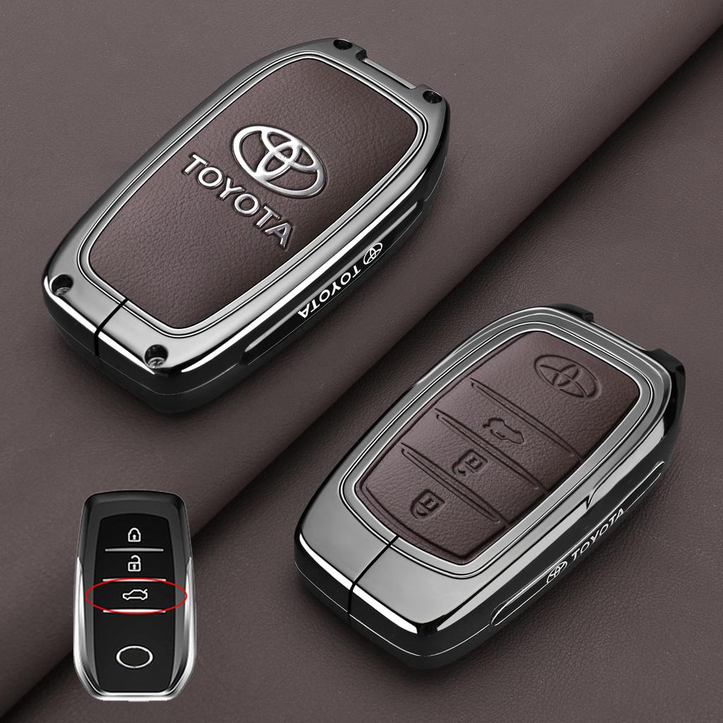 AOQ1 Suitable for Toyota 2025 New Fenglanda Leading Key Set Double Engine Luxury Edition Car Special Case Buckle for Men and Women 24