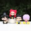 10Pcs/Set Q Version K-pop Action Figure PVC Toy Derpys Saja Boys Rumi Mira Zoey Sussy Figurine Doll For Fans Gift Childen Gift