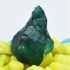 Earth Mined Green Emerald 81.35 Ct Natural Rough Uncut Loose CERTIFIED Gemstone AR-2414