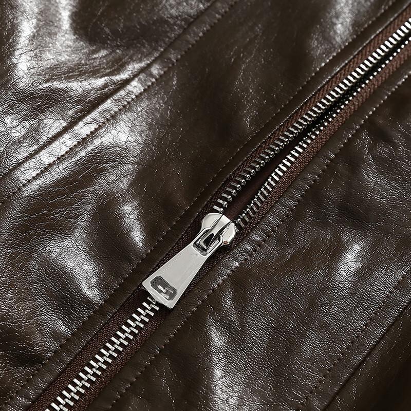 Women's American Retro Faux Leather Jacket