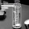 Double-Layer High Borosilicate Tea Infuser Bottle